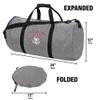 Texas Southern University Primary Logo Lightweight Duffel Bag for Sports and Gym Packable for Travel view 3