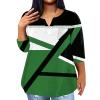 SHAOBGE Of The Day Today Only Crop Tops For Women Trendy Womens 2 Xl Shirts Fall Maternity Puff Sleeve Ribbed T-Shirt Top Long Shirt For Women Of The Day Today Only view 1