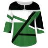 SHAOBGE Of The Day Today Only Crop Tops For Women Trendy Womens 2 Xl Shirts Fall Maternity Puff Sleeve Ribbed T-Shirt Top Long Shirt For Women Of The Day Today Only view 3