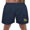 Campus Lab La Salle University Primary Logo Men's Adult Athletic Gym Shorts 7" Inseam, Navy, Medium view 1