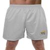 Campus Lab Averett University Primary Logo Men's Adult Athletic Gym Shorts 7" Inseam, Silver, XX-Large view 1