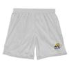 Campus Lab Averett University Primary Logo Men's Adult Athletic Gym Shorts 7" Inseam, Silver, XX-Large view 3
