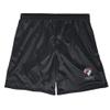 Campus Lab Fairmont State University Primary Logo Men's Adult Athletic Gym Shorts 7" Inseam, Black, Small view 3