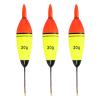 PATIKIL 0.5oz Lighted Fishing Slip Bobbers, 3 Pack EVA Light Up in Red Fishing Float for Night Fishing view 1