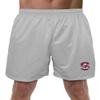 South Carolina State University Primary Logo Men's Adult Athletic Gym Shorts 7" Inseam, Silver, X-Large view 1