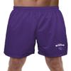City College of New York Primary Logo Men's Adult Athletic Gym Shorts 7" Inseam, Purple, Medium view 1