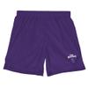 City College of New York Primary Logo Men's Adult Athletic Gym Shorts 7" Inseam, Purple, Medium view 3