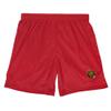 Minot State University Primary Logo Men's Adult Athletic Gym Shorts 7" Inseam, Red, Small view 3