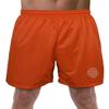 Lincoln University (Pa) Primary Logo Men's Adult Athletic Gym Shorts 7" Inseam, Orange, Medium view 1