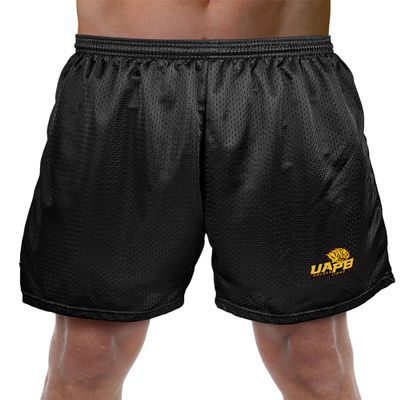 Campus Lab University of Arkansas at Pine Bluff Primary Logo Men's Adult Athletic Gym Shorts 7" Inseam, Black, Small