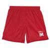 Monmouth College Primary Logo Men's Adult Athletic Gym Shorts 7" Inseam, Red, X-Large view 3