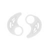 Happyyami 1 Pair Wireless Headphones Hanger Ear Hook Hanger Hook for Earphone in- Ear Earhook Earphone Clip Replacement Headset Hook Earphone Hook Earphone Clip Hook Running White Hook up view 1