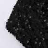 Cocktail Dresses for Women,2024 Spring Summer Elegant Sexy Skinny Wedding Guest Dress,Trendy Sequin Patchwork One Shoulder Party Dress Ruched Slit Irregular Hem Prom Dress(A-Black,M) view 3