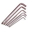 Portable Metric Universal Allen Key Set S2 Alloy Steel Hex Wrench Box 9Pcs Bicycle Repair Tool Furniture Installation Tool (Color : Lengthen) view 2