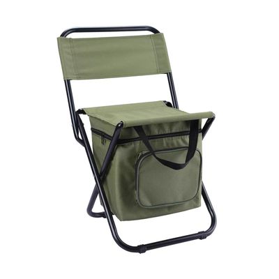 ADovz with Insulation Function Storage Function Outdoor Folding Chair, Aluminum Alloy Portable Camping Chair, Storage Bag Cover, Fishing Chair, Moon Chair,