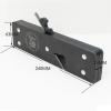 Wood Planer Hand Tools DIY Flat Plane Woodworking Edge Corner Bevel Manual Planer Chamfering Trimming Bakelite Wire Planer (Size : 240mm) view 2