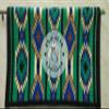 EQUIGEAR Western Ranch Horse Saddle Blanket New Zealand Wool Western Design Handmade Saddle Blanket Top Wool Pad Sensor Flex (Customization Available) ZB-025 (34x36)