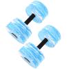 BESPORTBLE 2pcs Water Dumbbells for Pool Exercise Lightweight Water Weights for Aerobics Fitness and Rehabilitation Workouts Camouflage Design view 1