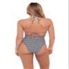 Sports Illustrated Women's Cutout One Piece w/Wrap Tie Detail, Nitty Griddy, Small view 3