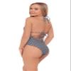 Sports Illustrated Women's Cutout One Piece w/Wrap Tie Detail, Nitty Griddy, Small view 4