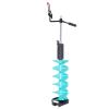 Sorandy 8inch Ice Auger for Fishing, Electric Ice Auger Kit Cordless Ice Drill Auger Ice Fishing Auger with Positioner, Extension Rod & Drill Adapter Ice Drill Auger for Fishing, Emergency view 3
