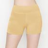 ALWAYS Women's 3" Yoga Shorts - Premium Soft Tummy Control Workout Stretch Solid Leggings Pants with Pockets Nude L view 2