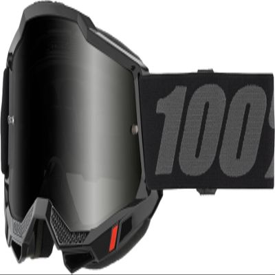 100% Accuri 2 Sand Black Smoke Lens Goggle, 50020-00006