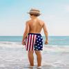 ALISISTER Boys Swim Trunks Size 14-16 Compression Liner Bathing Suit USA American Flag Swim Shorts Teen Youth Swimsuit 4th of July Boxer Briefs Swimming view 3