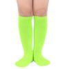 Century Star Toddler Soccer Socks for Girls Boys Baseball Socks Youth Softball Sock Kids Breathable Athletic Socks for Sports 2 Pair American Flag & Fluorescent Green 1-3 Years view 2