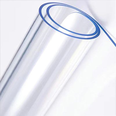 1mm, 1.5mm, 2mm, 3mm Thick ,PVC Tablecloth ,Clear Transparent Table Cover , Wipeable Desk Pad For Dining Room ,Waterproof Transparent ,Office Desk Writing Mat ( Size : L(3.9ft)X W(1.31ft)X T(0.06") )