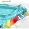 Pouchsexy Mens briefs underwear mesh Breathable soft Elephant nose Bullets trunks Boxers Bulge Summer ice silk sexy Panties men Blue view 3