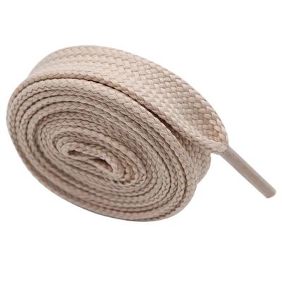 18mm Extro Wide Width Double Layer Laces Sneaker 10 Designs Solid Color Flat Shoes Strings Cord (Color : 5040 grey, Size : 140cm)