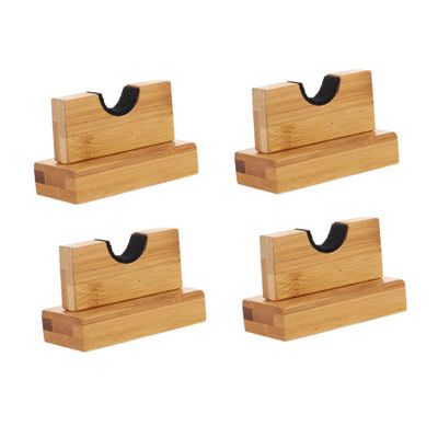 Happyyami 2 Sets Baseball Bat Stand Bamboo Racks Softball Bat Display Hockey Stick Supports Bat Holders Display Case Mini Baseball Bat Baseball Bat Bracket Multifunction Baseball Suit