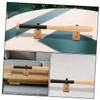 Happyyami 2 Sets Baseball Bat Stand Bamboo Racks Softball Bat Display Hockey Stick Supports Bat Holders Display Case Mini Baseball Bat Baseball Bat Bracket Multifunction Baseball Suit view 3