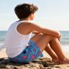 ALISISTER Boys Swim Trunks Size 8 Compression Liner Bathing Suit Swim Shorts Kids Sea Turtle Swimsuit Boxer Briefs view 3