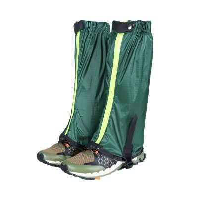 HEARSO Leg Gaiters, Anti-Slip Design Outdoor Gaiters and Snowshoe Gaiters for Men and Women for Camping, Walking, Climbing, Hiking and Snowshoeing