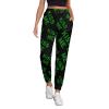 Kiss Me Shamrock Clover Womens Sweatpants Joggers Printed Athletic Trousers Baggy Lounge Pants with Pockets XL view 1