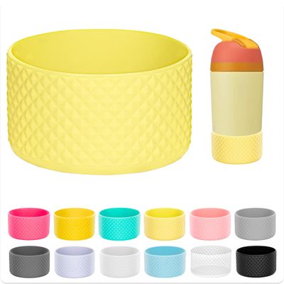 Silicone Boot Sleeve for Stanley, Protective Silicone Boot Compatible with Stanley Tumbler 20-40oz & Hydro Flask Water Bottle 12-24oz and More Bottles/Tumblers with 2.8-2.95in Bottom