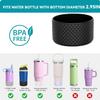 Silicone Boot Sleeve for Stanley, Protective Silicone Boot Compatible with Stanley Tumbler 20-40oz & Hydro Flask Water Bottle 12-24oz and More Bottles/Tumblers with 2.8-2.95in Bottom view 2
