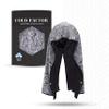 COLD FACTOR Instant Cooling Hoodie Towel (Gray Camo)  Advanced Chemical-Free Evaporative Cooling TechnologyUPF50+ Sun Protection, Reflective Accents& Snap Closure, Moisture-Wicking& 2+ Hours Cooling