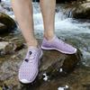 DOUSSPRT Women's Water Shoes Quick Drying Sports Aqua Shoes Purple/White Size 6 view 2