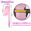 DuragPro Silk Durag for Men and Women, Silky Satin Do Rag (Pink) view 3