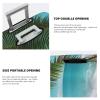 Ocean Sea Beach Palm Leaves Print Luggage Cover Travel Luggage Covers Elastic Washable Suitcase Protector Anti-Scratch Dirt Suitcase Covers Dust-proof Baggage Case Covers Fit 18-32 Inch Luggage view 3