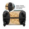 Ocean Sea Beach Palm Leaves Print Luggage Cover Travel Luggage Covers Elastic Washable Suitcase Protector Anti-Scratch Dirt Suitcase Covers Dust-proof Baggage Case Covers Fit 18-32 Inch Luggage view 4