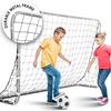 Soccer Goals Football Goals, 6'x4' Metal Frame with All Weather Net view 1