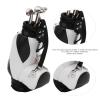 Gavigain Golfs Pen Holder for Men,Mini Golfs Pens Holder Desk Decoration Golfs Accessories Office Desk Decor for Coworkers Golfer Friends Fans (Black White) view 3