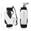 Gavigain Golfs Pen Holder for Men,Mini Golfs Pens Holder Desk Decoration Golfs Accessories Office Desk Decor for Coworkers Golfer Friends Fans (Black White) view 4