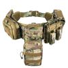 BOMTURN Tactical Battle Belt Military Molle War Duty Belt Law Enforcement for Police Army 7 in 1 Set view 1