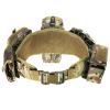BOMTURN Tactical Battle Belt Military Molle War Duty Belt Law Enforcement for Police Army 7 in 1 Set view 2