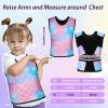 Janmercy Kids Compression Vest Ages 2 to 9 Soft Adjustable Breathable Neoprene Comfort Vest for Boys Girls School Home Daily(Mermaid,M) view 3